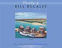 Tablet Screenshot of paintingsbybillbuckley.com